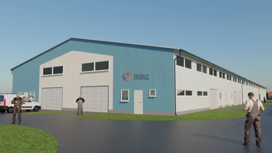 eladó újszerű ipari ingatlan, Nagytarcsa