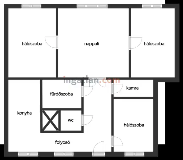 Kiadó téglalakás, Budapest, VII. kerület 3+1 szoba 91 m² 350 M Ft/hó