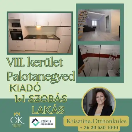 kiadó téglalakás, Budapest, VIII. kerület